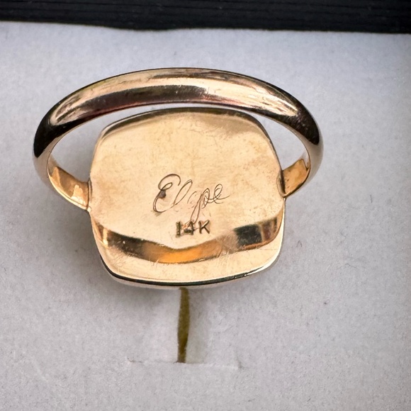 Natural raw 5 carat ruby set in 14k gold Designer! - Picture 3 of 3